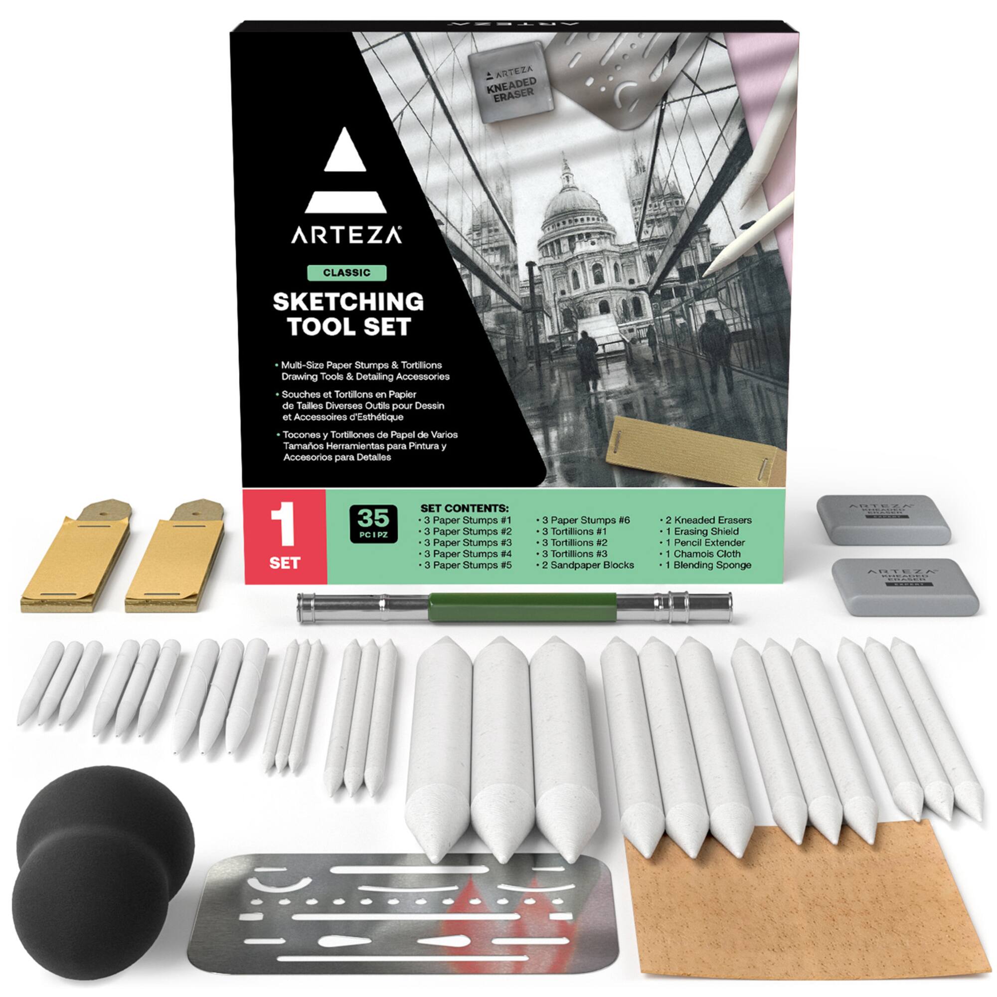 Arteza® 35-Piece Sketching Tool Set